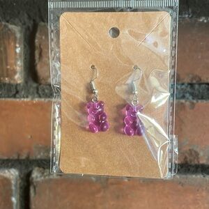 Gummy bear earrings
